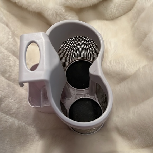 2 🩶🤍 POLDER TOOL HOLDERS WITH SILVER MESH TO SEE THROUGH 🩶🤍 GREAT HAIR STUFF - Picture 5 of 9